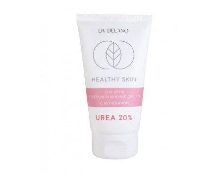 Healthy Skin" Крем для рук SOS ультраувлажнение с мочевиной 20% 150г. (Liv-delano)
